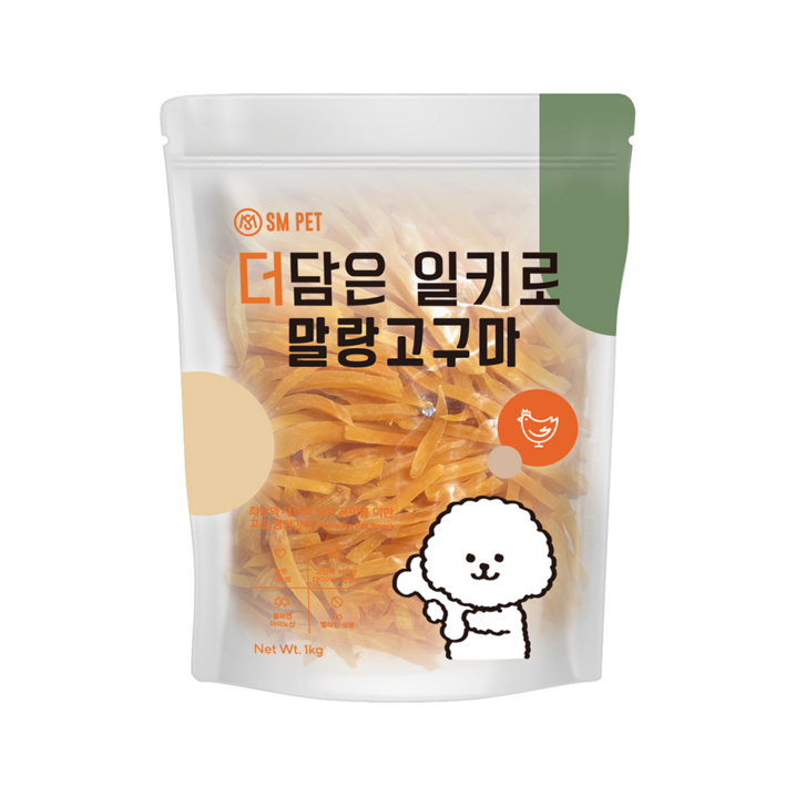 더담은 반려동물 일키로 말랑 고구마, 고구마, 1개