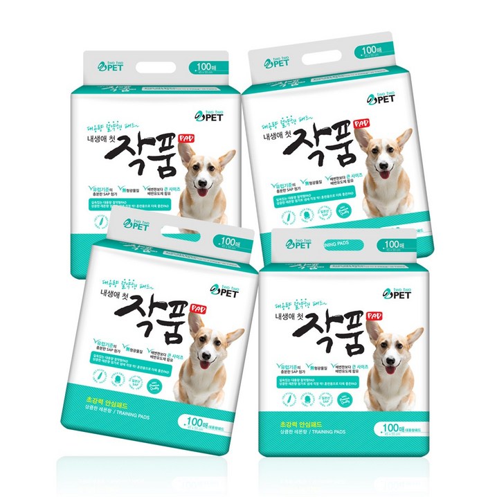 작품패드 400매 강아지 배변패드 애견패드 개패드 작품패드 400매 강아지 배변패드 애견패드 개패드