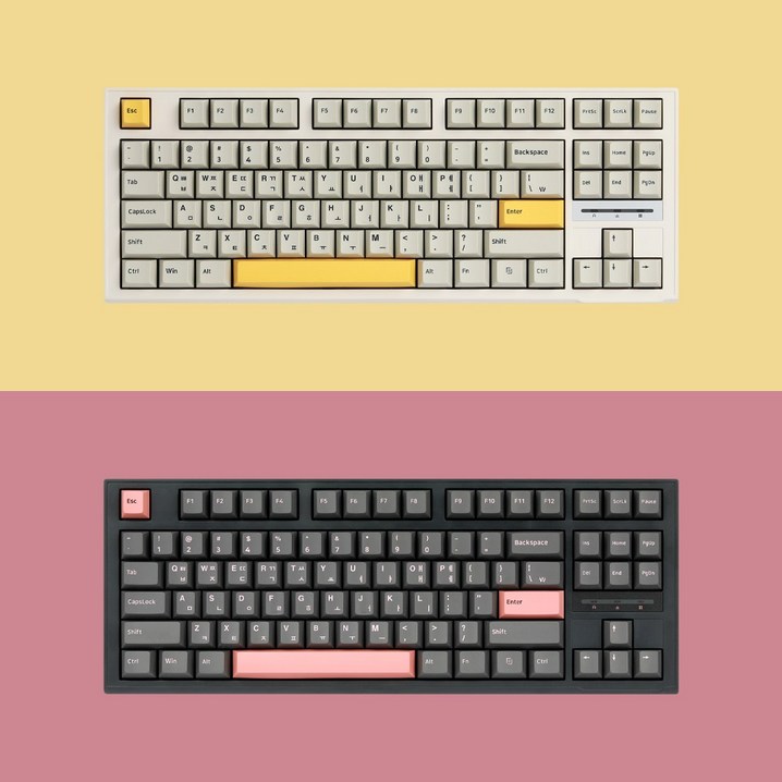 SPM PL87A PBT 바다소금 텐키리스 기계식 키보드 SPM PL87A PBT 바다소금 텐키리스 기계식 키보드