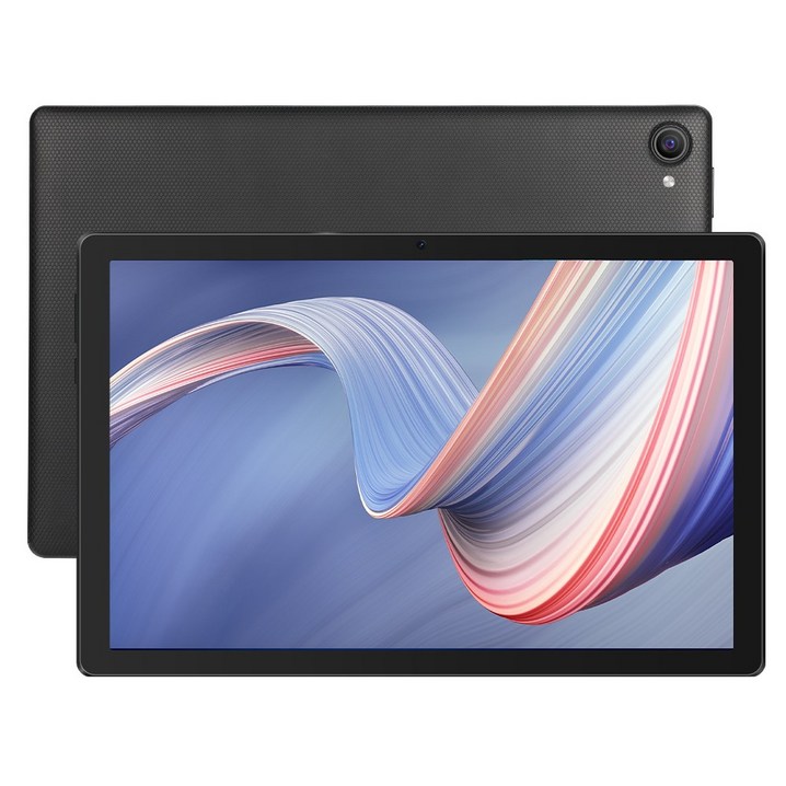 Wqplo C10 태블릿PC 10.1인치태블릿 8G64G 8코어 안드로이드 14, 검정색Black, 64GB