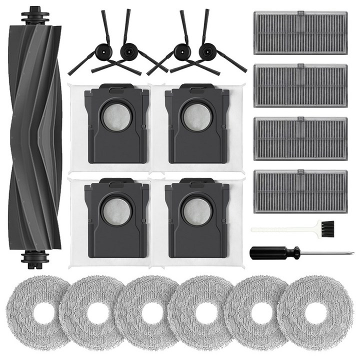 Yivy 드리미 X40 Ultra 로봇 청소기 소모품 1세트 21pcs, 드리미X4021 set, 21개