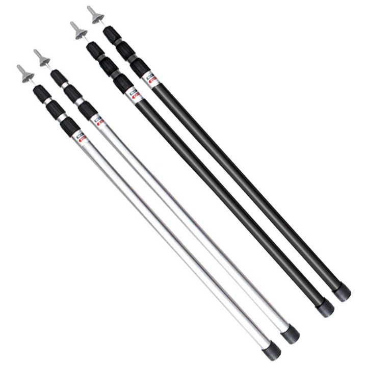 칼루스 두랄루민 슬라이드 폴대 세트 폴대2개캡2개전용가방, 1개