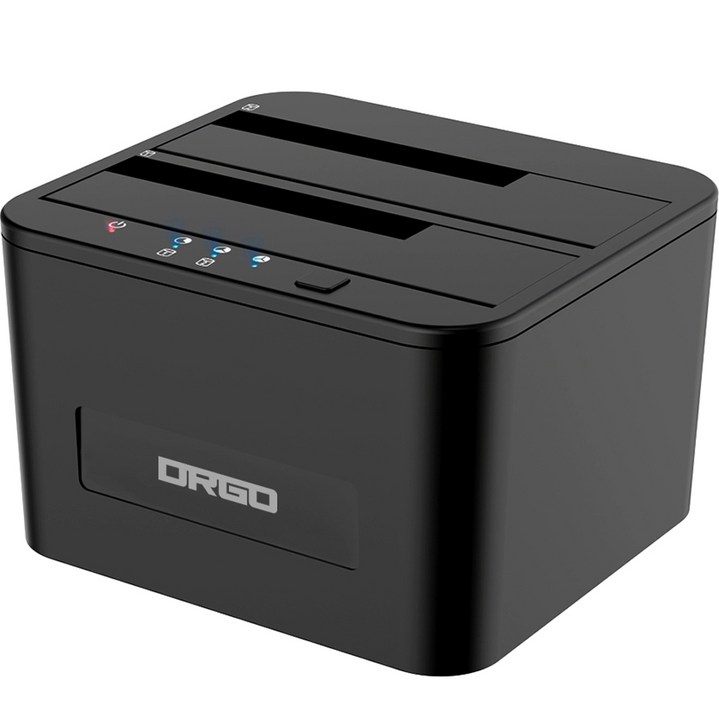 디알고 USB3.0 2BAY 듀얼 하드 드라이브 도킹스테이션 16TB DRGOHD2BU3, DRGOHD2BU3