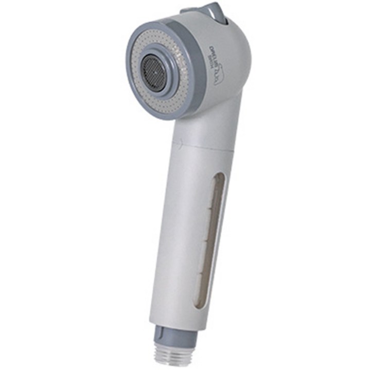 대림바스 디클린 수압상승 향균필터 그레이 주방용 헤드