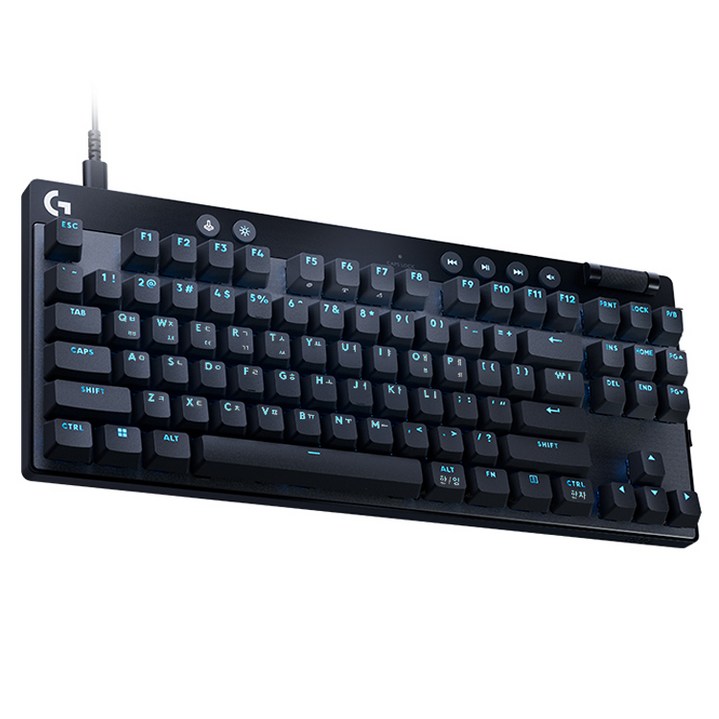 로지텍 PRO X TKL RAPID 래피드 트리거 유선 텐키리스 게이밍 키보드