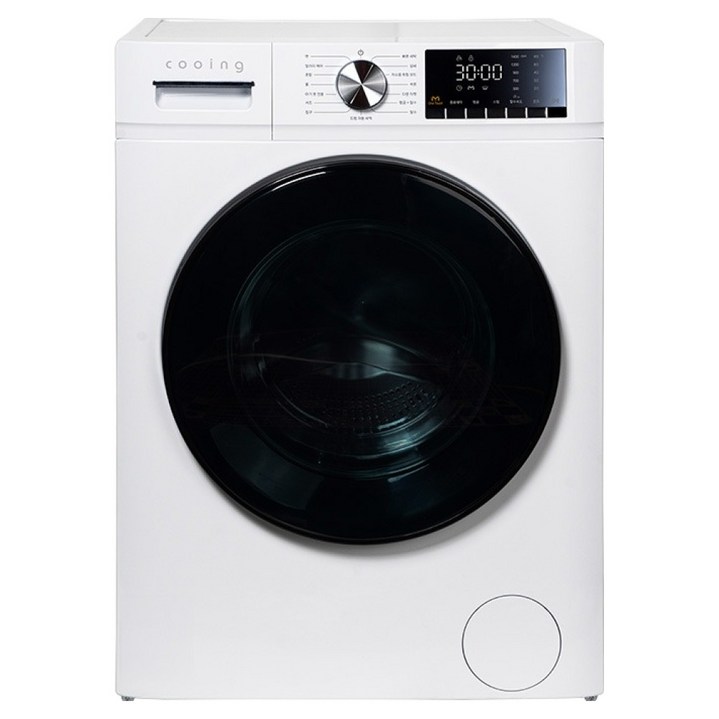 쿠잉전자 1등급 드럼세탁기 10kg 방문설치, 화이트, LDW10W