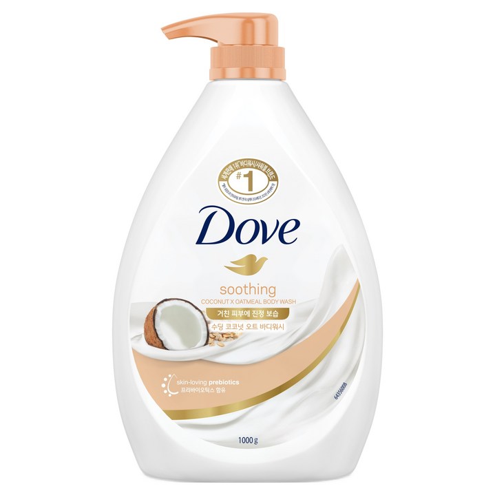 도브 수딩 코코넛 오트 바디워시