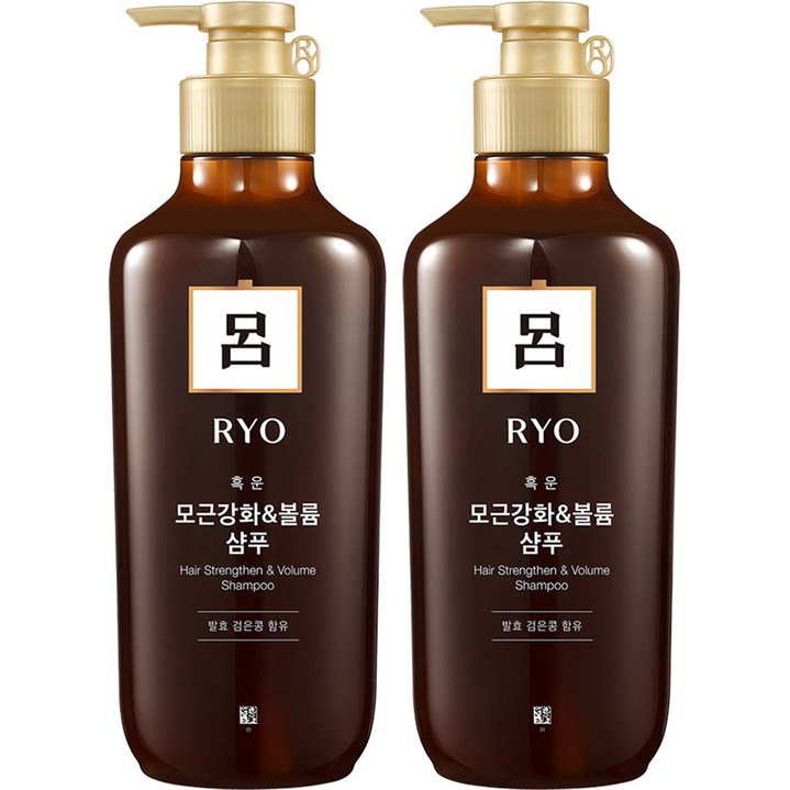 려 흑운 모근강화 볼륨케어 샴푸