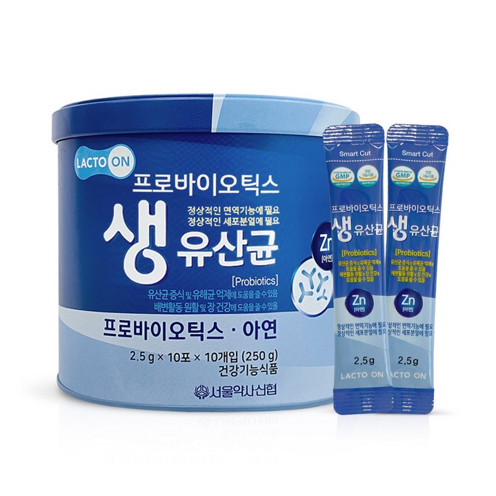 서울약사신협 프로바이오틱스 생유산균 100포, 250g, 1개 - 쇼핑뉴스