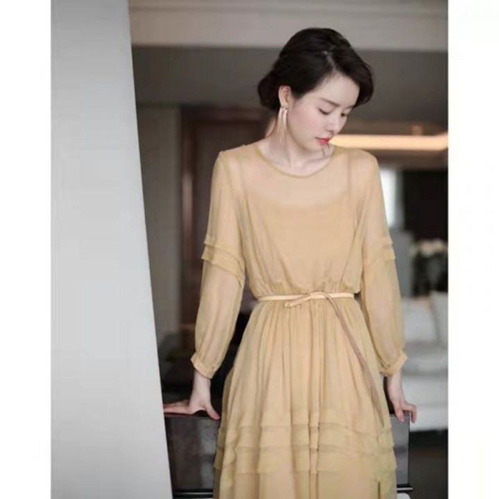 봄 가을 9 10 11 월 원피스 하객 룩 패션 결혼식 예식장 상견례 옷 차림 여자 여성
