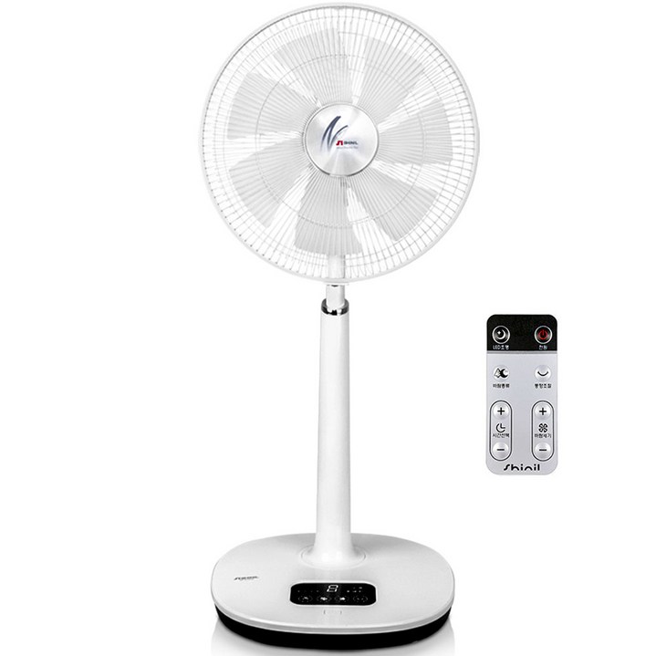 신일 무소음 초미풍 스탠드 BLDC 선풍기 SIF-D14PN, 화이트(리모컨증정)