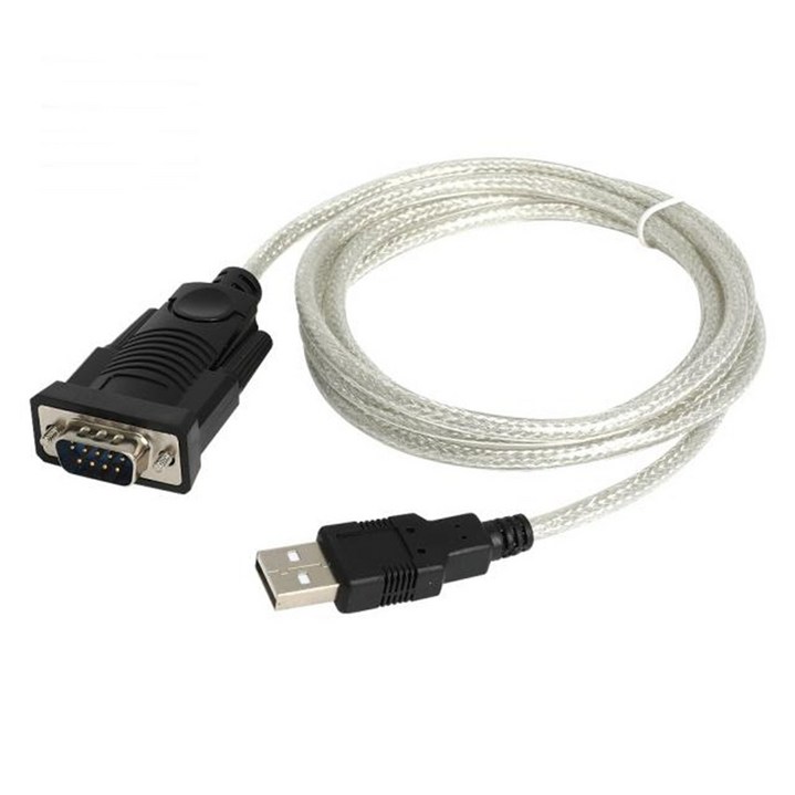 (파워랜) USB to 시리얼케이블 RS232 무전원 양방향 1.5M FTDI칩셋