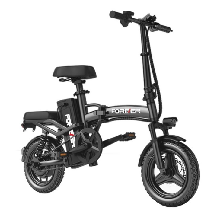 접이식 전기 자전거 리튬배터리 초경량자전거 출퇴근용 탈착식배터리, 베이직 버전 80-230km, 48V