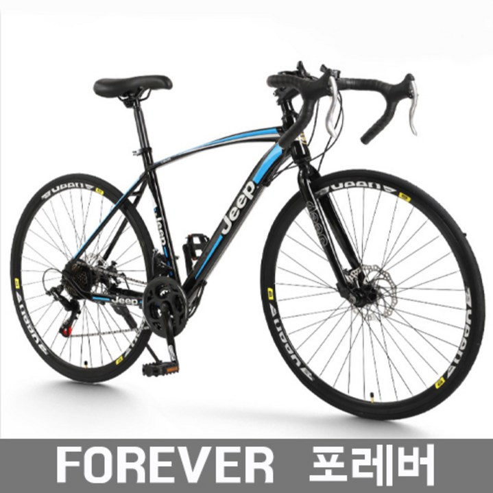 [포레버] 해왜구매대행 지프 싸이클 자전거 26인치 남성 여성 학생용 기어변속 로드자전거 국내택배 착불