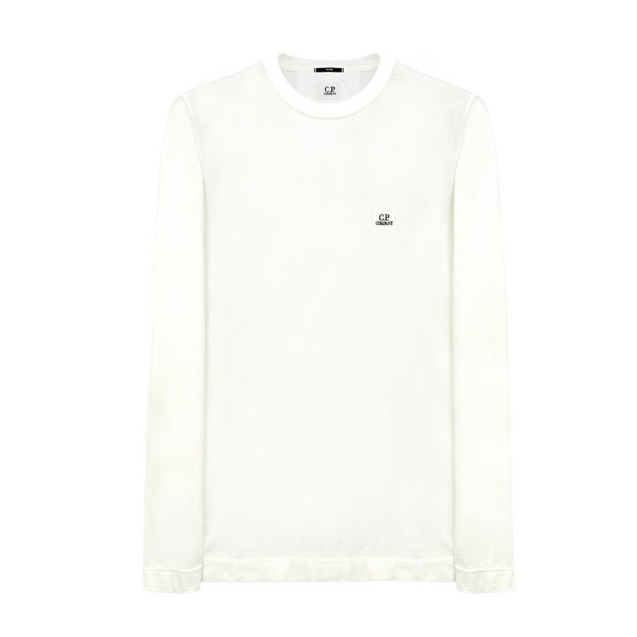 CP컴퍼니 스몰 로고 롱슬리브 베이지 18CMTS131A 103