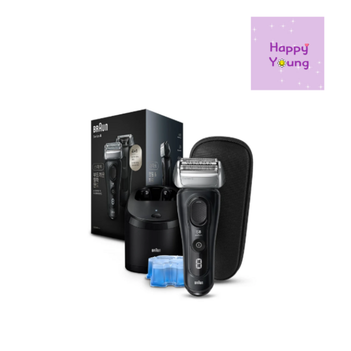 브라운 시리즈 8 Smart 전기 면도기 8560cc 남자친구 남편 아빠 아버님 아들 선물 구렛나루