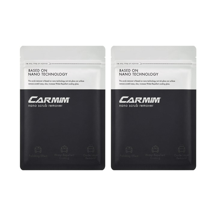 [본사정품] 카밈 나노 스크럽 리무버 스크래치 복구제 컴파운드 흠집 케어, 핑크, 2개