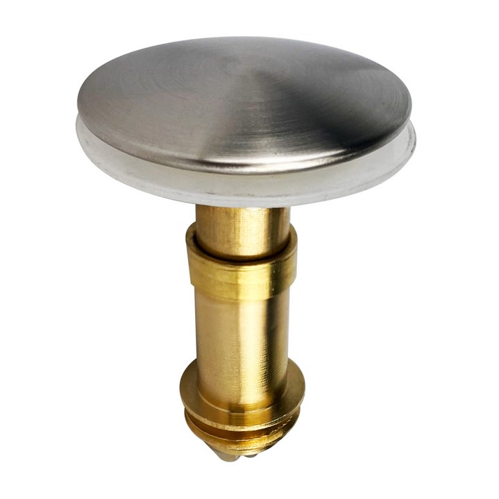JSS&D 황동나사형 물마개, 세면기 세면대 배수관 배수구 자동팝업 물막이 마개 교체, 1개