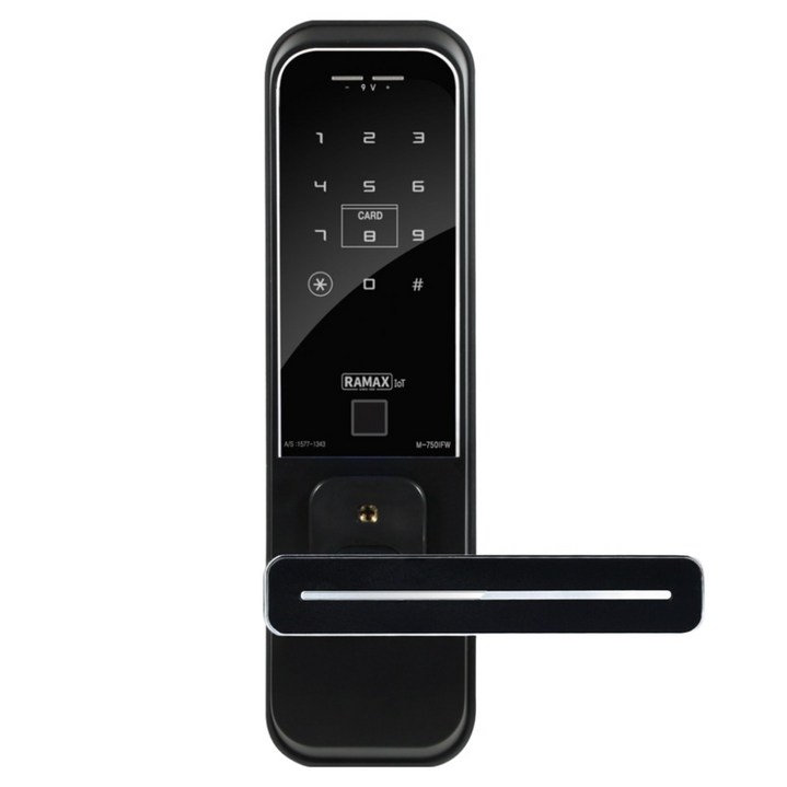 IoT WiFi 스마트 도어락 무타공 M750 원격제어 앱제어, M750IW원격제어