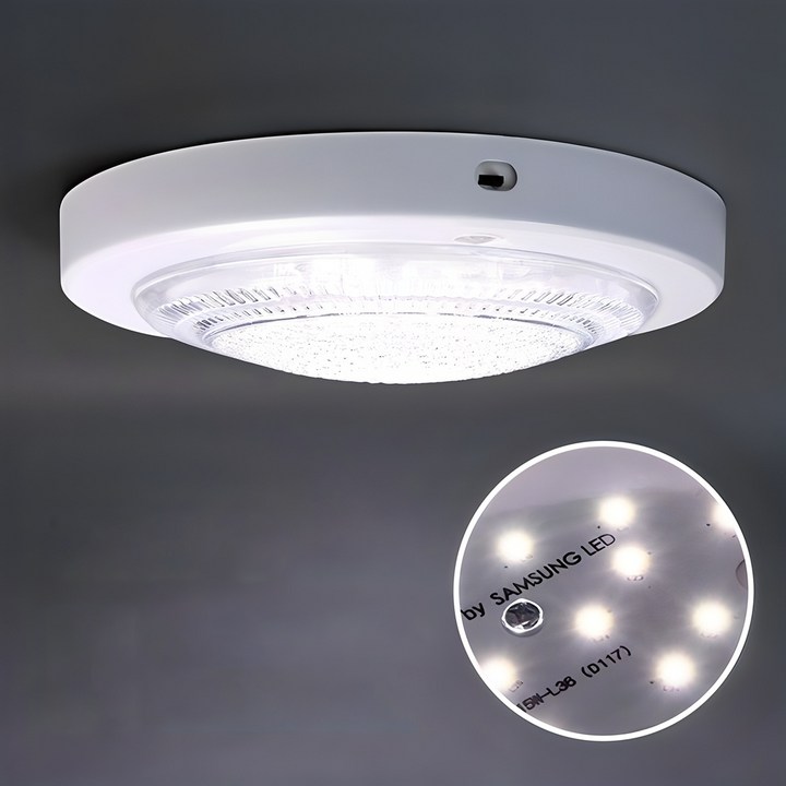 LED 원형 건식 센서등 15W