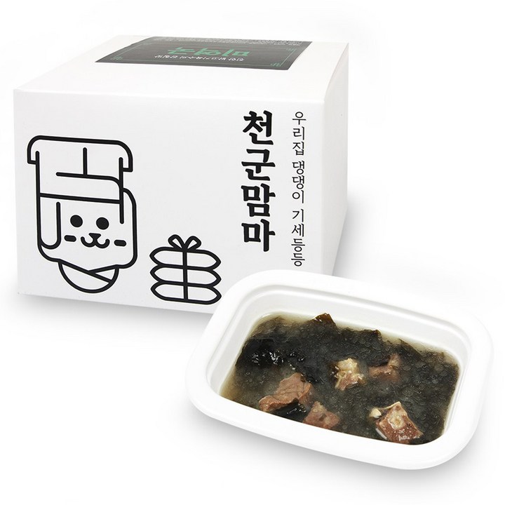 천군맘마 전연령 강아지 미역국, 1개, 360g, 미역국
