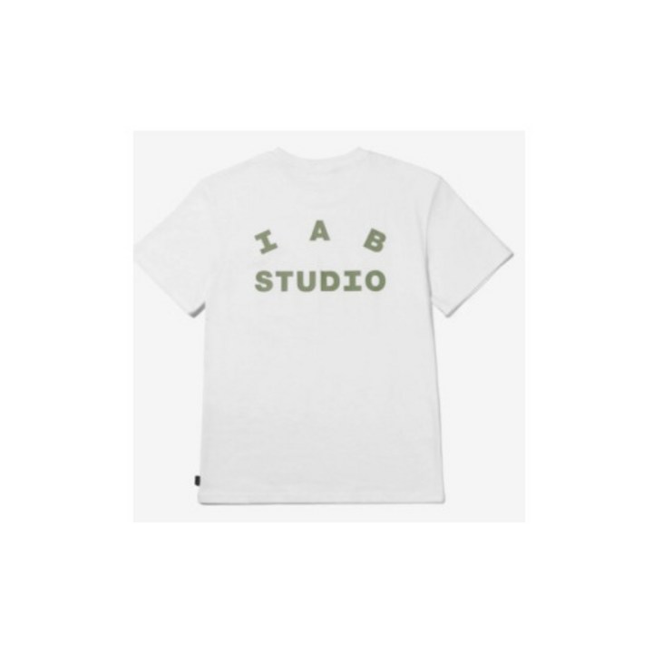 iabstudio반팔 100 면 iab 스튜디오 부티크 커플 스트리트 반팔 티셔츠 통기성과 편안한 골프 여성 남성 의류 티셔츠