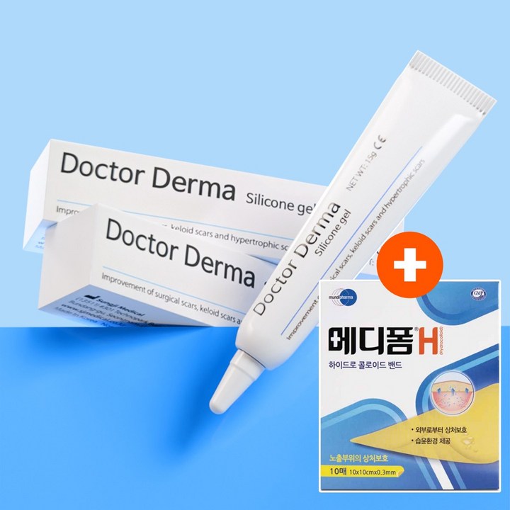 닥터더마겔 화상 여드름 켈로이드 흉터 연고 15g , 1개, 15ml, 1개