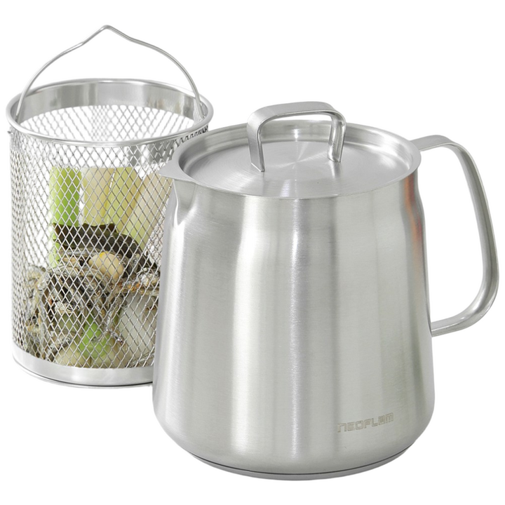 네오플램 IH 인덕션 스텐 304 케틀팟 주전자 2L, 스테인리스, 1세트, 2L