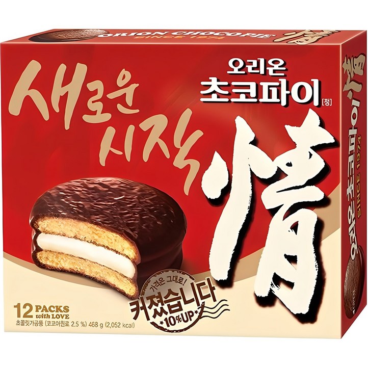 오리온 초코파이 정 오리온 초코파이 정