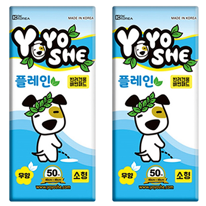 요요쉬 강아지 플레인 배변패드 무향 요요쉬 강아지 플레인 배변패드 무향