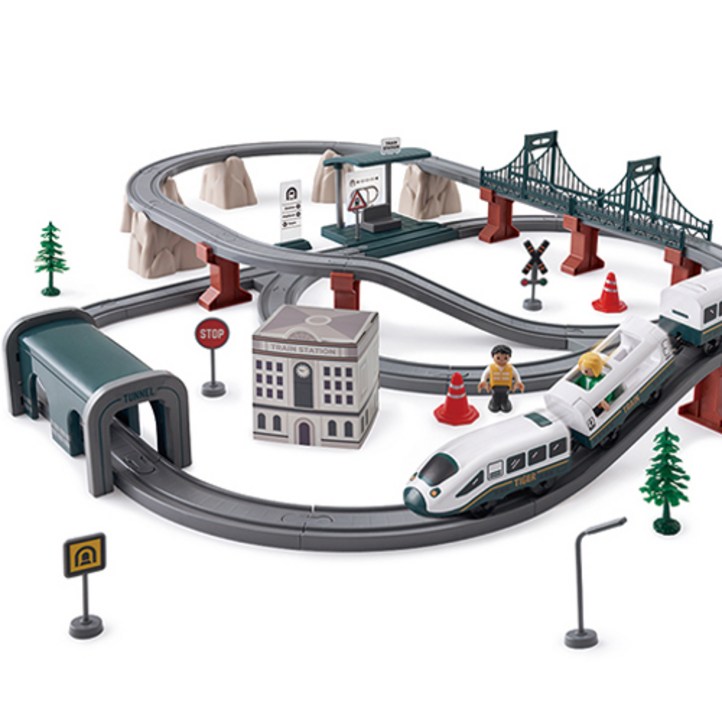 마이리틀타이거 타이거 엔진 트레인 시티 작동완구 세트