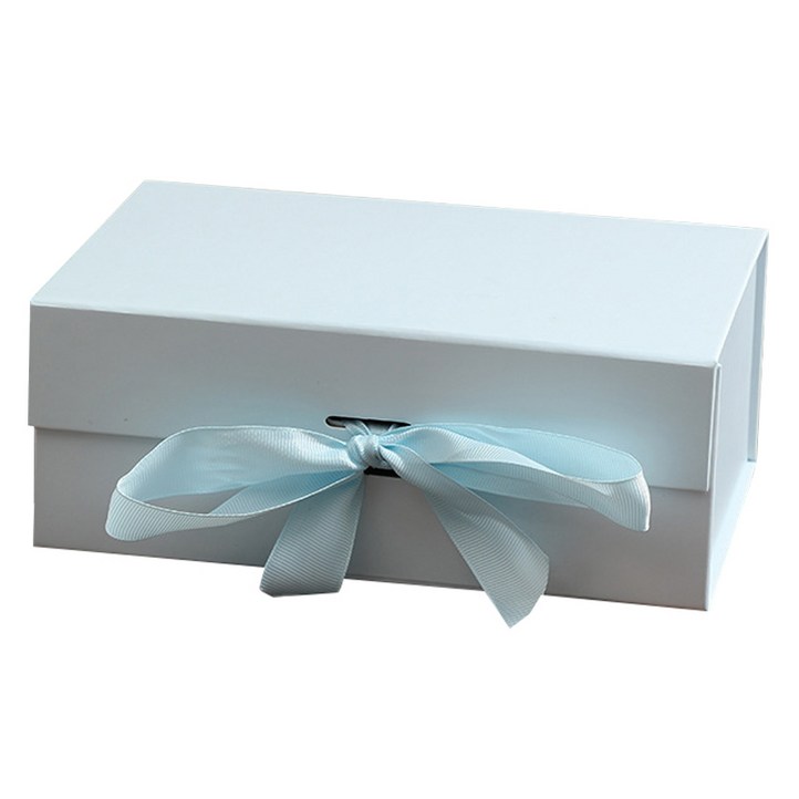 조인메이드 선물 포장 리본 기프트 박스 3호, 스카이블루, 1개