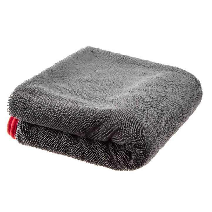 코멧 트위스트 극세사 드라잉 타월 대형 90×70 cm, 그레이, 1개