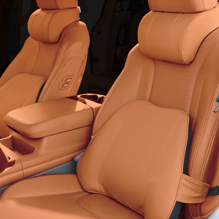 벤오토 베리어 목쿠션허리쿠션 세트 차량용 운전석 시트 목베개 목받침 등받이 받침대 요추 메모리폼 등쿠션