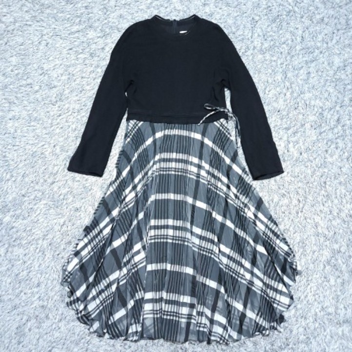 SJSJ 8294160 체크스커트 원피스 구제빈티지