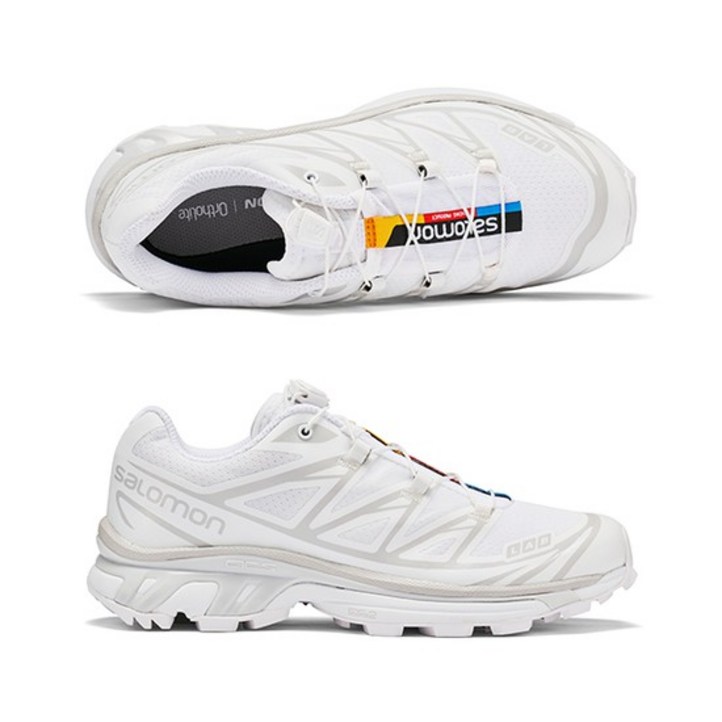 살로몬 L41252900 XT6 ADV 화이트 스니커즈 살로몬 L41252900 XT6 ADV 화이트 스니커즈