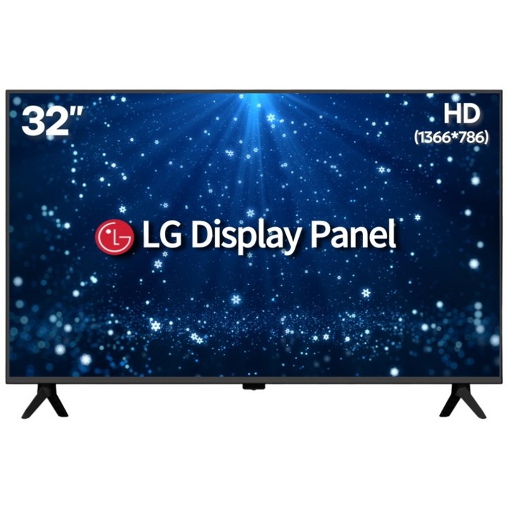 에어리브 LG IPS 정품패널 32인치 LED HD TV, XP32H, 고객직접설치, 스탠드형, 81cm32인치