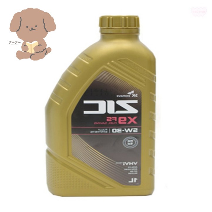 곰돌이네상점 SK 엔진오일지크 X9 1L 가솔린엔진오일