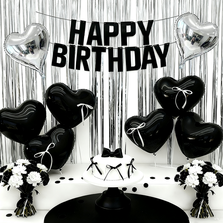 생일 커튼 파티 세트,생일파티 용품,생일파티 1세트