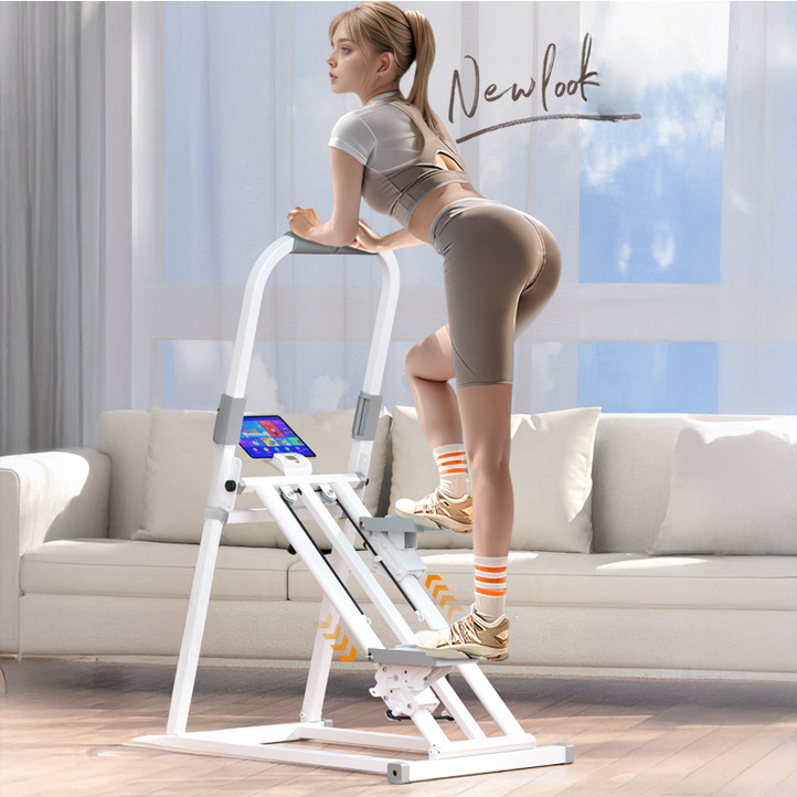 체블스 애플힙메이커 천국의계단 가정용 스텝밀 홈트 유산소, 3단계 강도화이트
