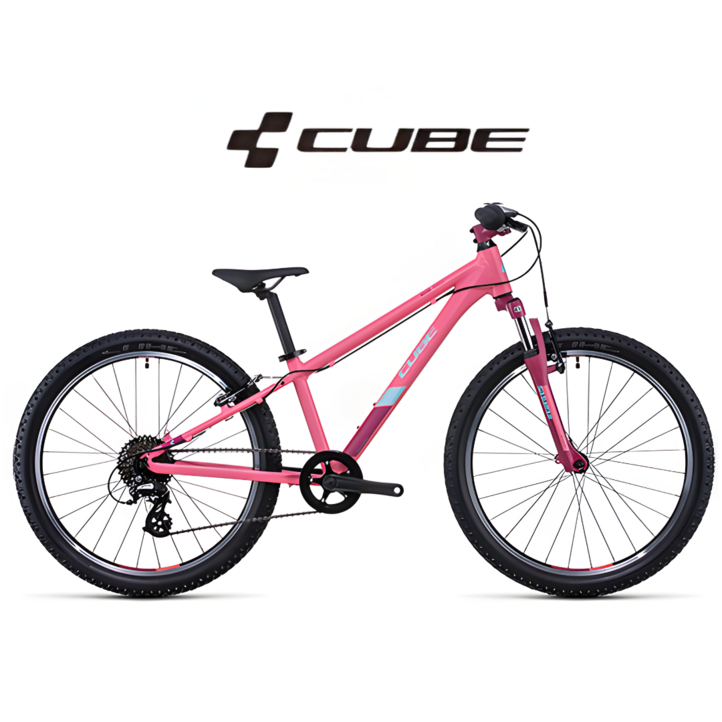독일 큐브CUBE 애시드Acid240 MTB 24인치 코랄민트핑크