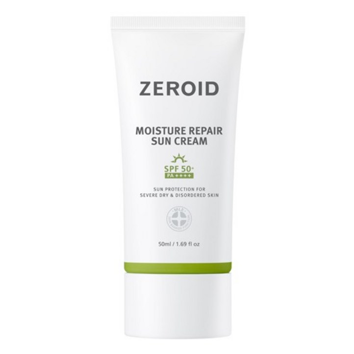 제로이드 모이스처 리페어 선크림 SPF50PA 50ml, 1개, 50ml 제로이드 모이스처 리페어 선크림 SPF50PA 50ml, 1개, 50ml