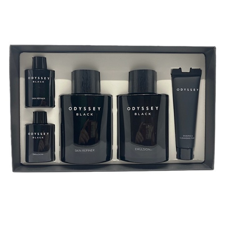 오딧세이 블랙 남성 화장품 2종 세트