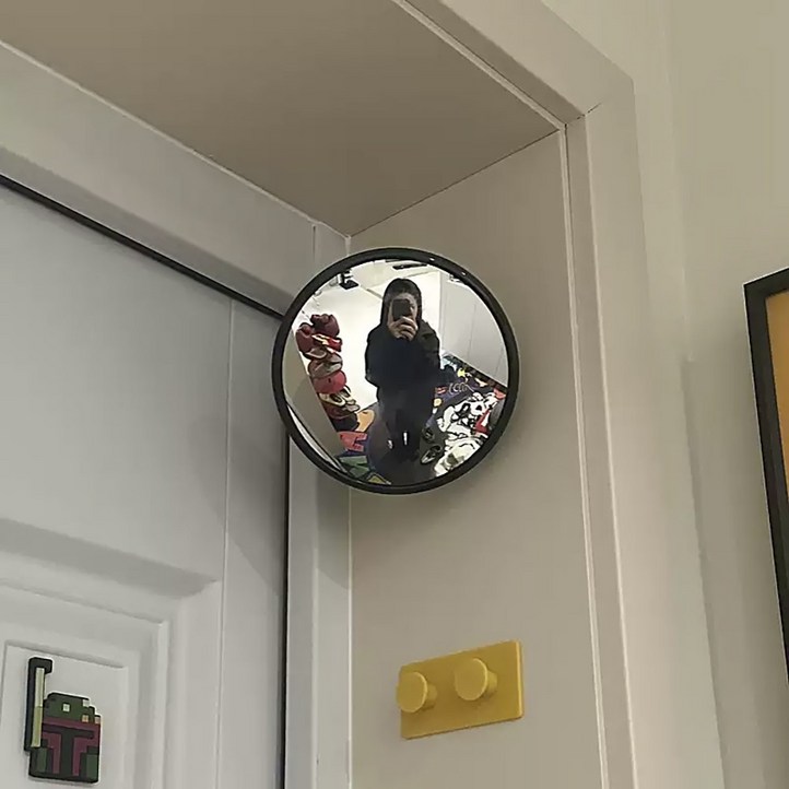 감성 미니 볼록 거울 인테리어 시야확장 360도회전 포토존