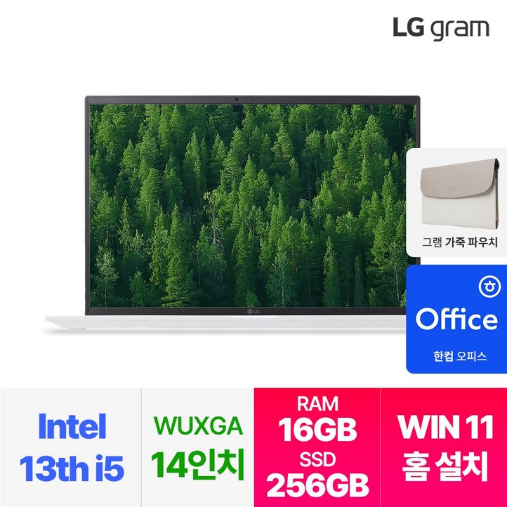 LG전자 최신 그램 14인치 인텔 i5 13세대 윈도우11 16GB 256GB LG전자 최신 그램 14인치 인텔 i5 13세대 윈도우11 16GB 256GB