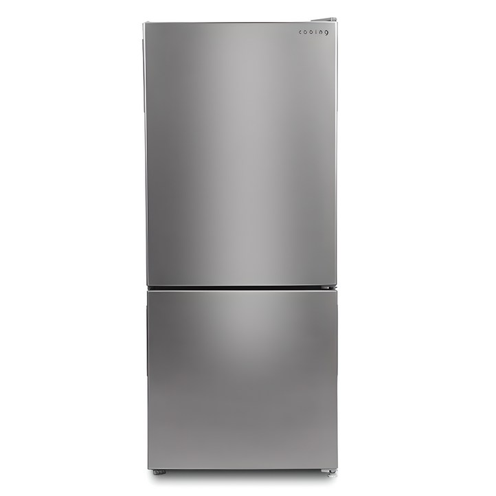 쿠잉전자 메탈 콤비 117L 2도어 냉장고 방문설치, REFC120S