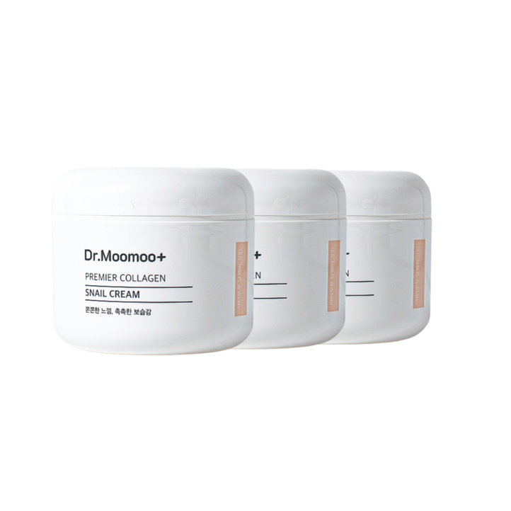 닥터무무 콜라겐 달팽이 크림 초탄력 수분크림, 3개, 100ml 닥터무무 콜라겐 달팽이 크림 초탄력 수분크림, 3개, 100ml