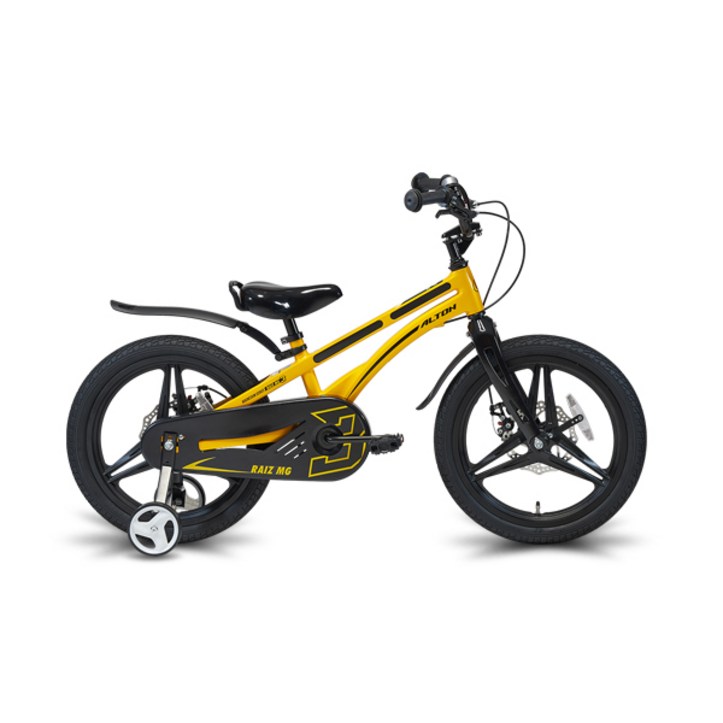 알톤스포츠 2022 레이즈 MG3 아동 자전거 18호, 옐로우, 121cm 6396431368