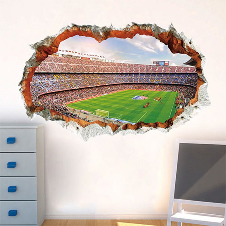 3D 벽장식 스티커, 축구경기