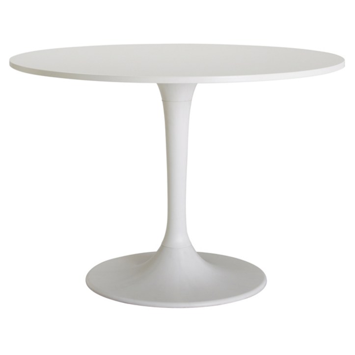 이케아 DOCKSTA 독스타 원형 테이블 식탁 105cm 6595095989